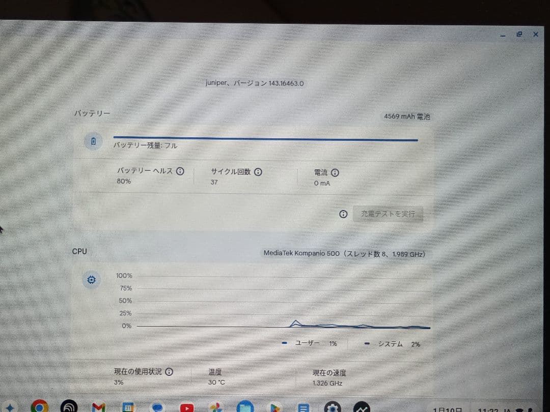 Chromebook本体 Acer Chromebook Spin 311 64GB