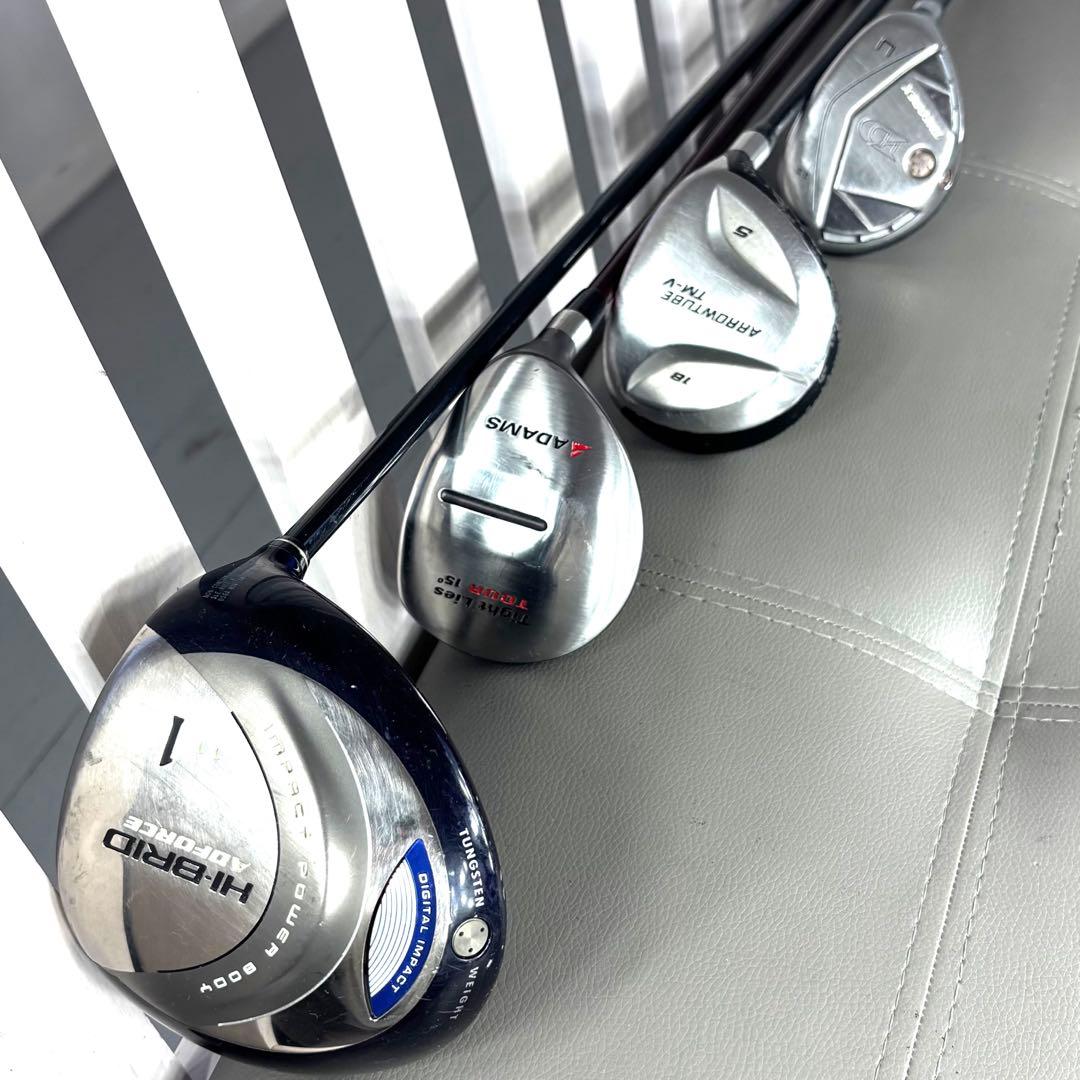 本格派 メンズゴルフクラブ 13本 フルセット ゴルフセット お試しセット