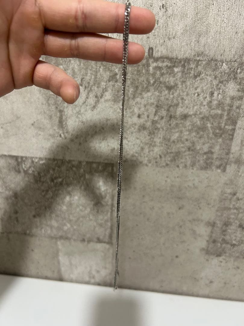 プラチナ　喜平　ネックレス