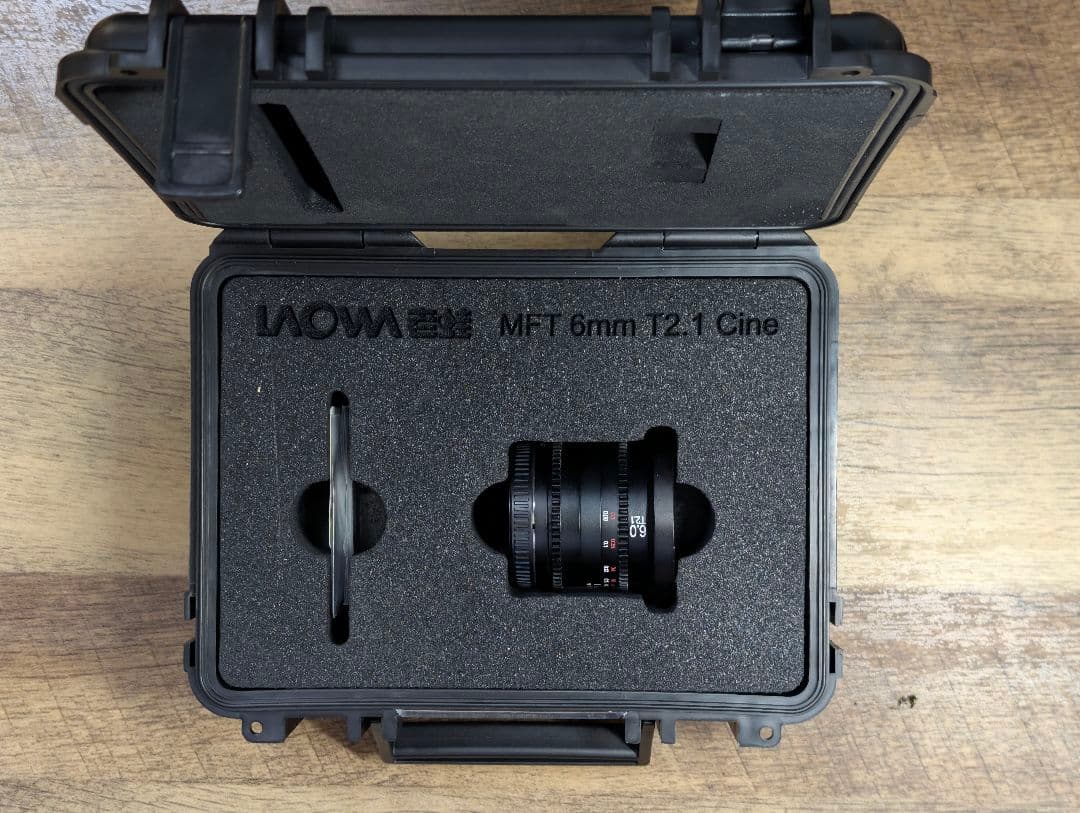 【値下げしました】Laowa 6mm T2.1 Zero-D MFT Cine