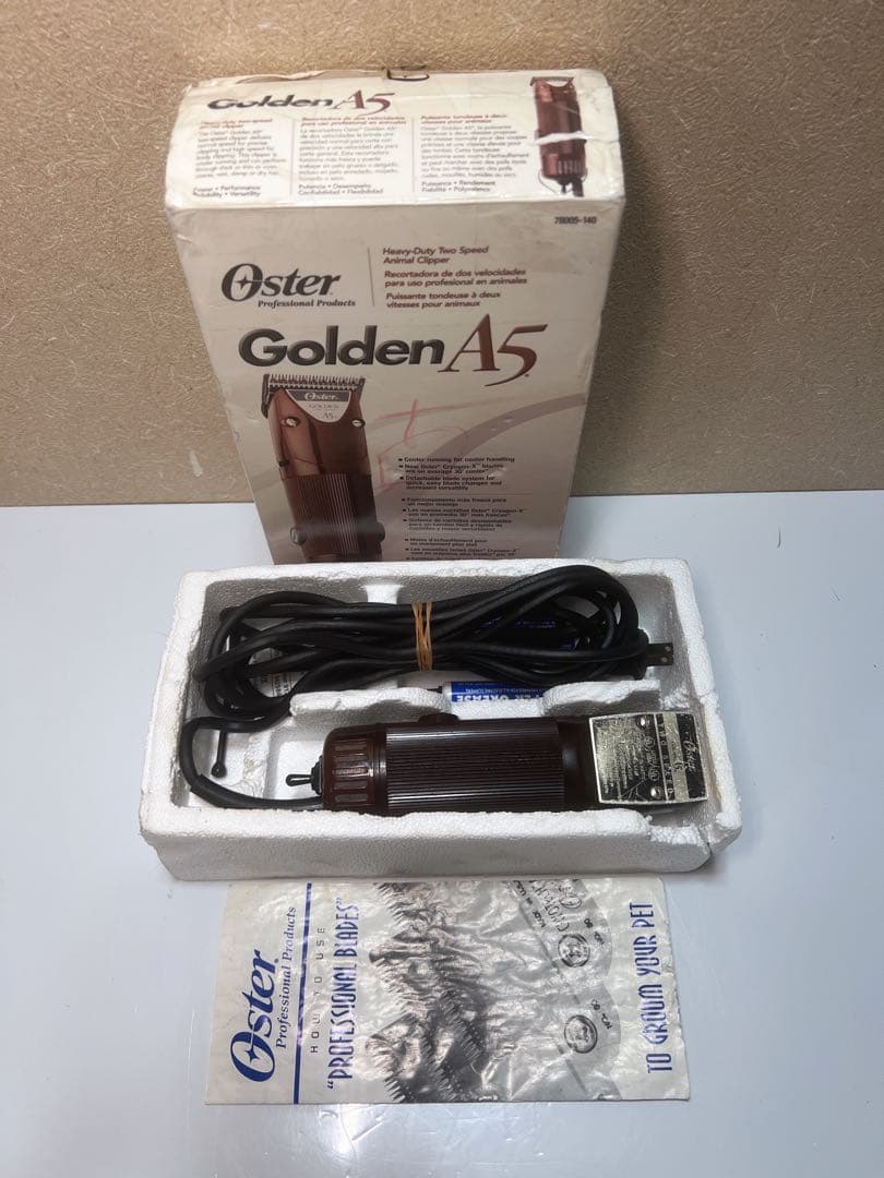 OSTER オスター ゴールデン A5 クリッパー、2速クリッパー ジャンク