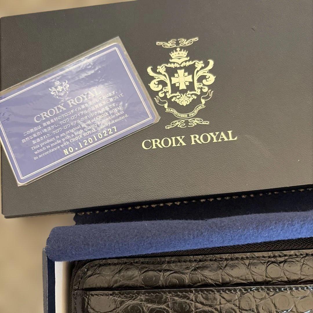 CROIX  クロワロワイヤル長財布　年内12/31までお値下げ中‼️