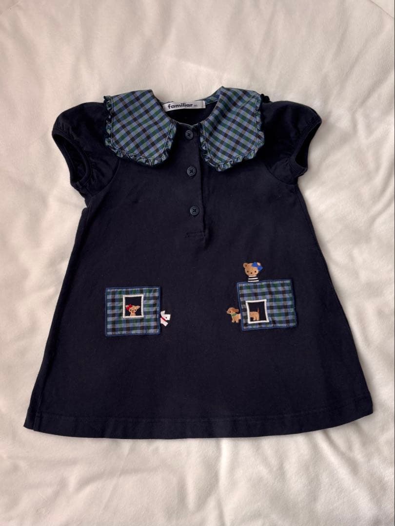 ファミリア　familiar ワンピース　80