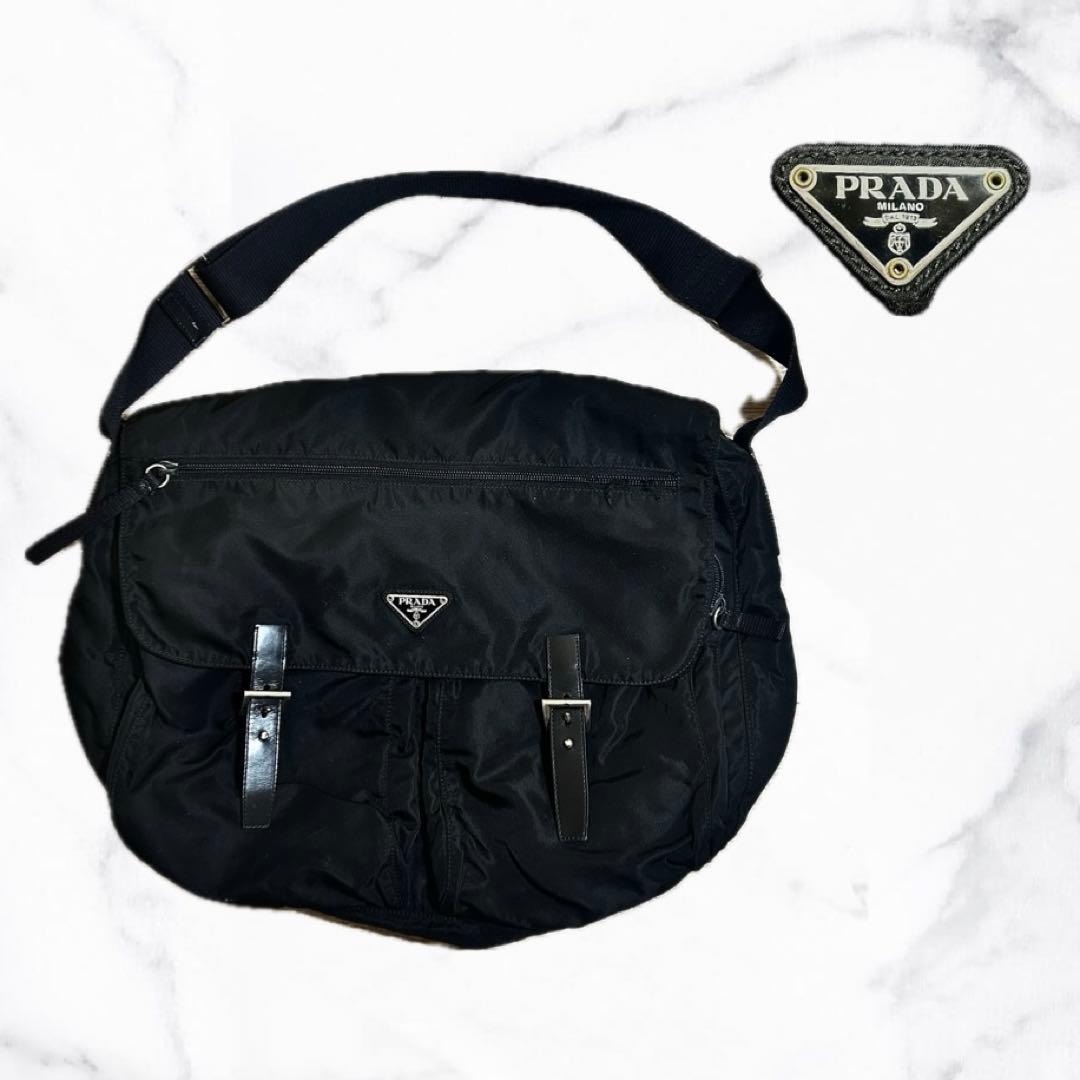 m*o様 PRADA / ナイロン　ショルダーバッグ　メッセンジャーバッグ