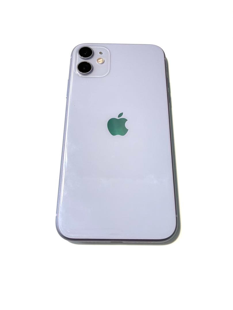 iPhone 11 64GB パープル SIMフリー 液晶不良 ジャンク