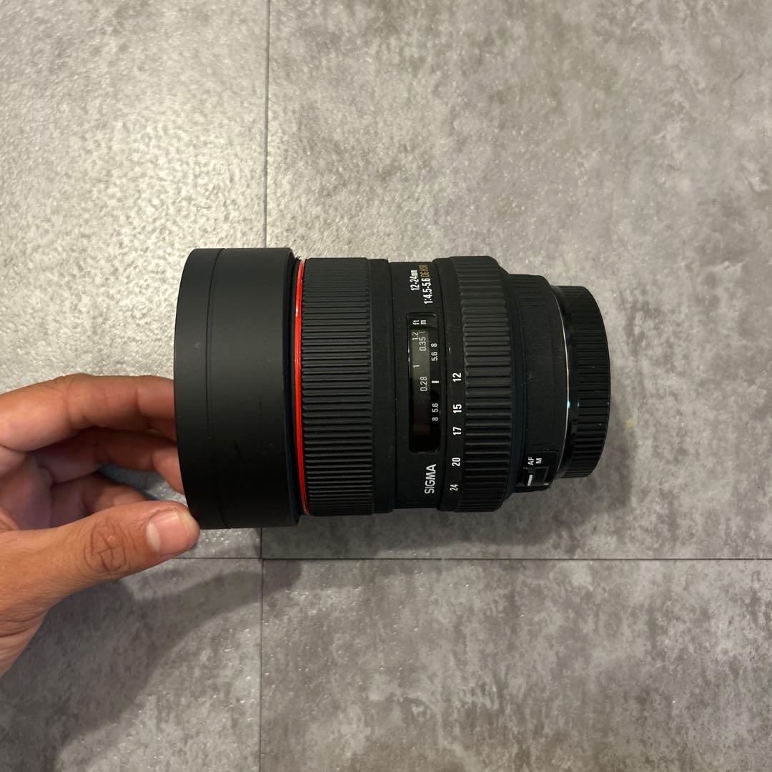 SIGMA DG 12-24mm F4.5-5.6 HSM Canon レンズ