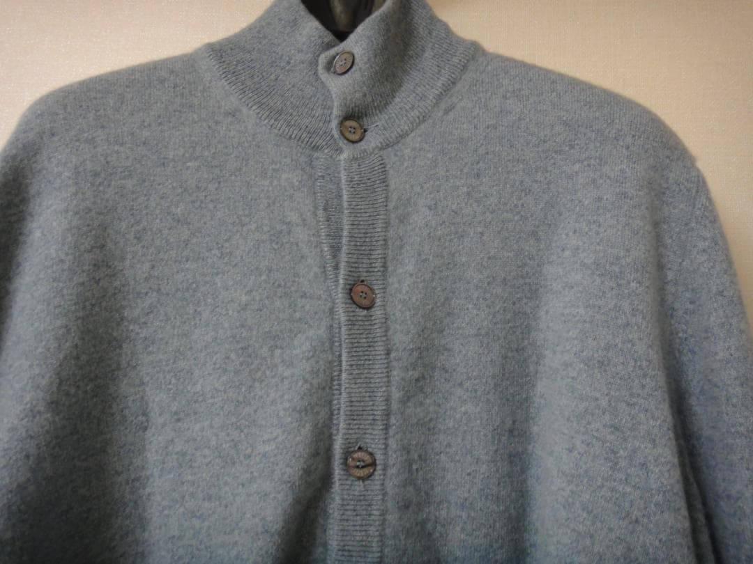 KIKI　FEDELI フェデーリ　カシミヤ100%　カーディガン　ブルー