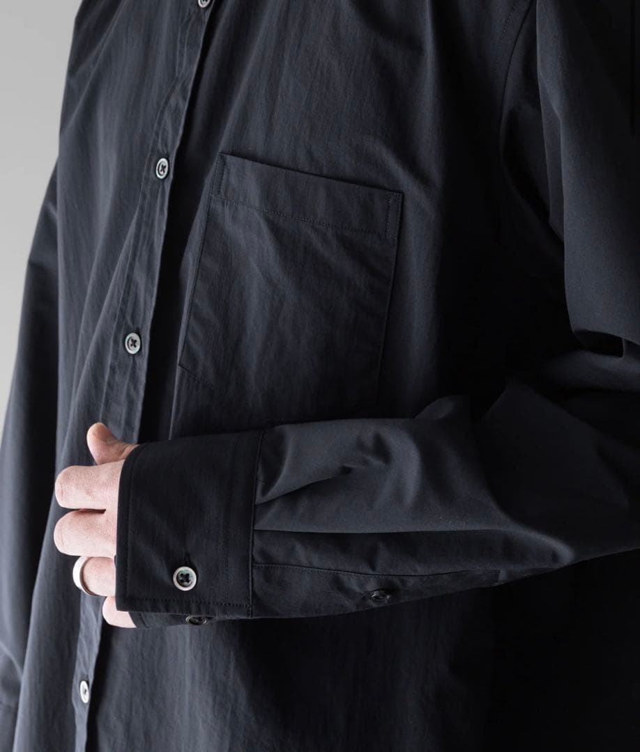 トップス stein WINDPROOF NYLON STANDARD SHIRT