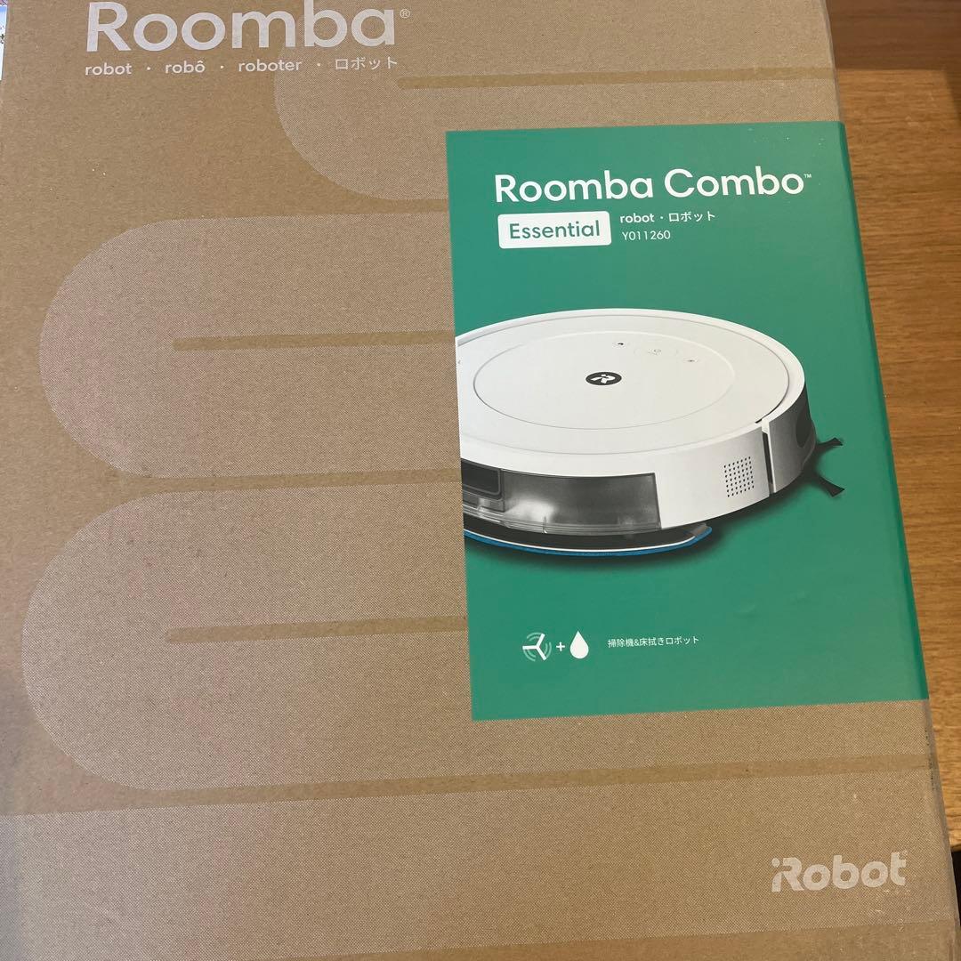 【新品未使用】ルンバ コンボ Essential robot ホワイト