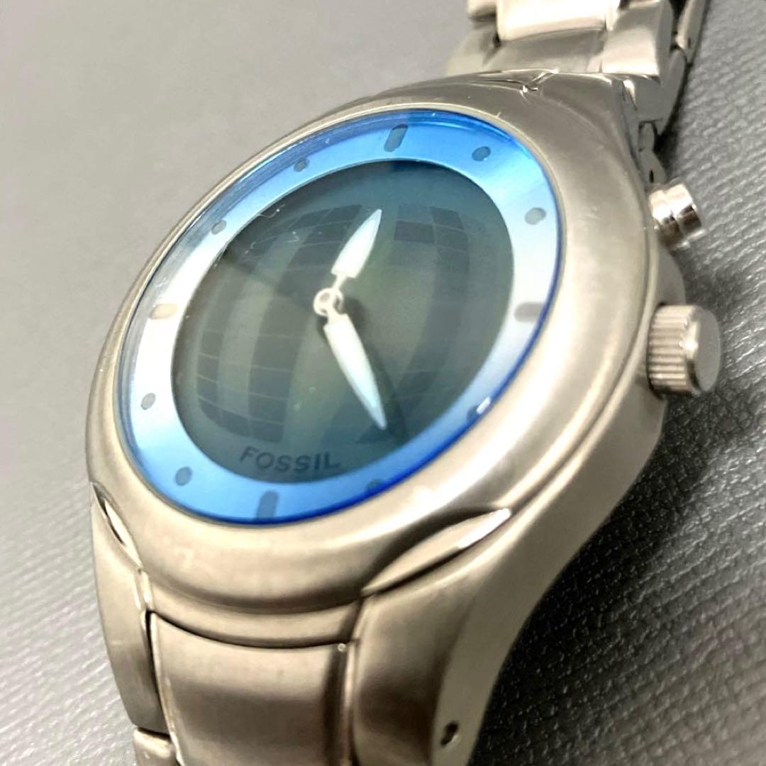 希少✨　fossil BIGTIC JR-8093 00s y2k 腕時計