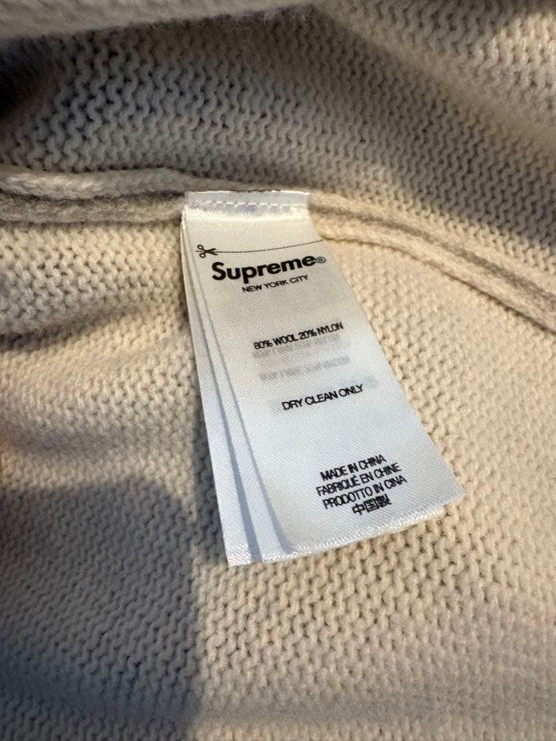 supreme Blurred Logo Sweater Lサイズ
