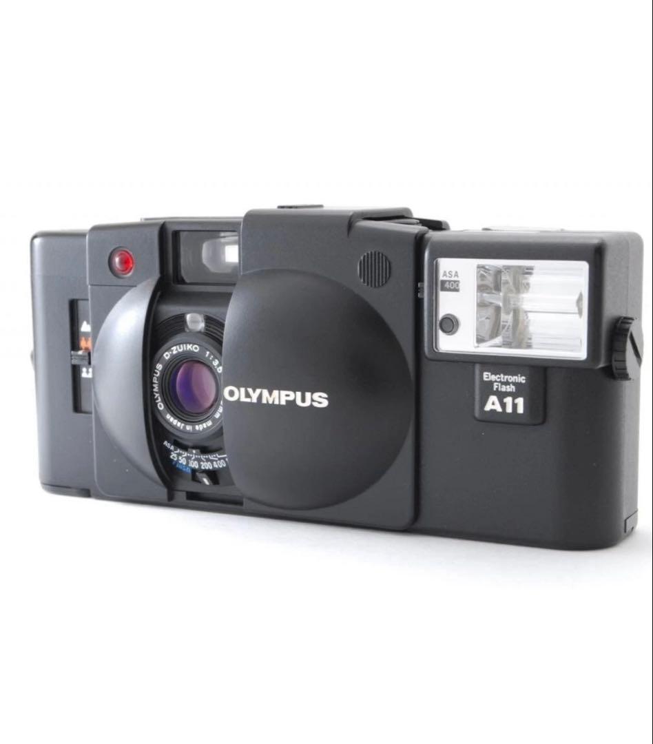 OLYMPUS XA2 A11 コンパクトフィルムカメラ　稼働品