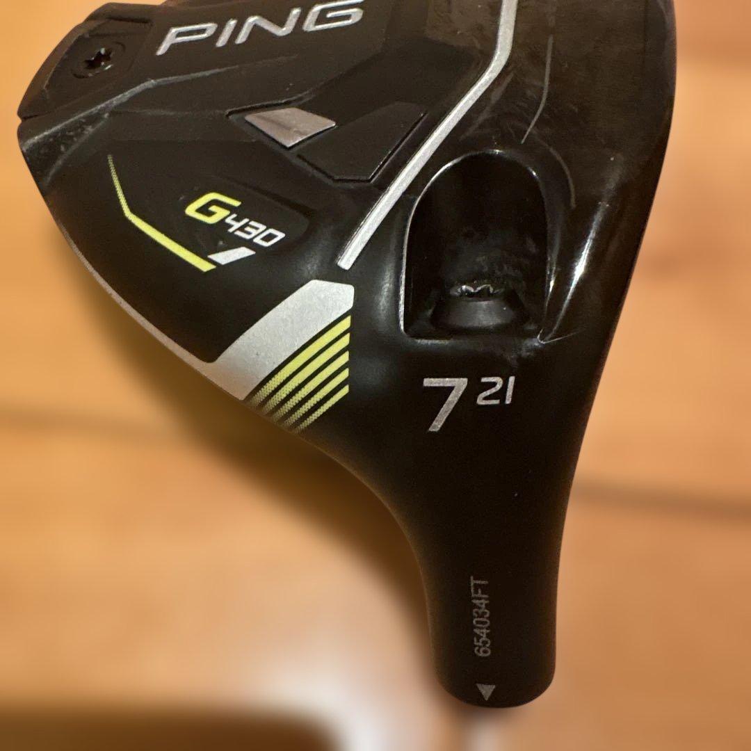 PING ピン G430 MAX 7W ヘッドカバー付 美品