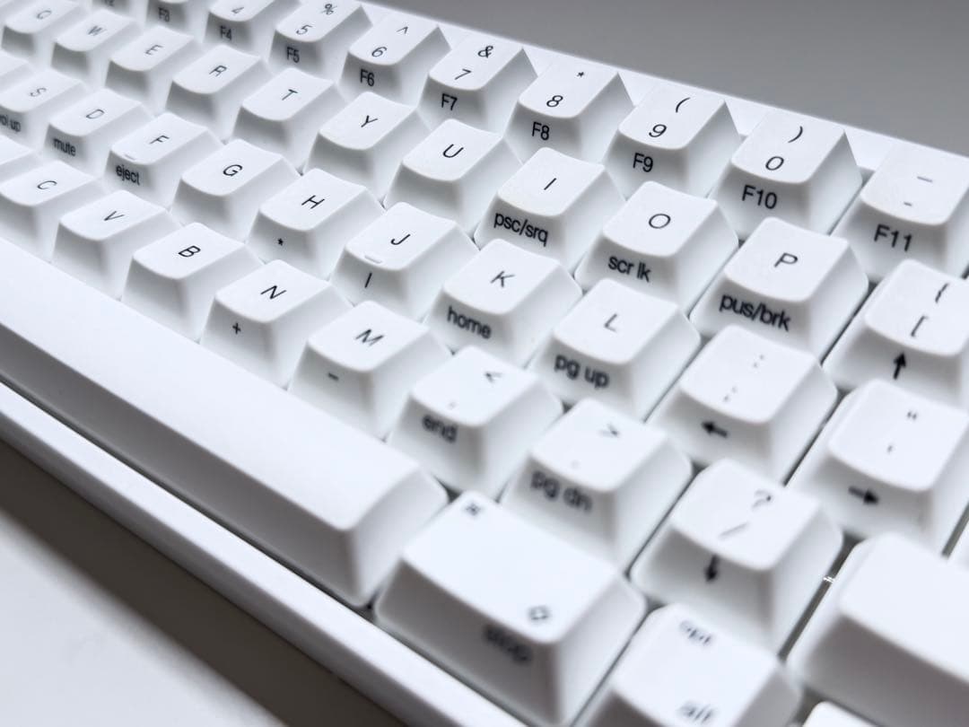 HHKB HybridType-S 雪モデル+無刻印キーキャップセット