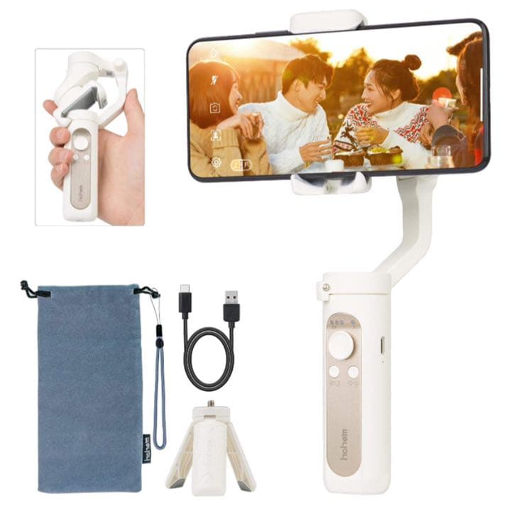 ジンバル　スマホ　スマホジンバル　vlog