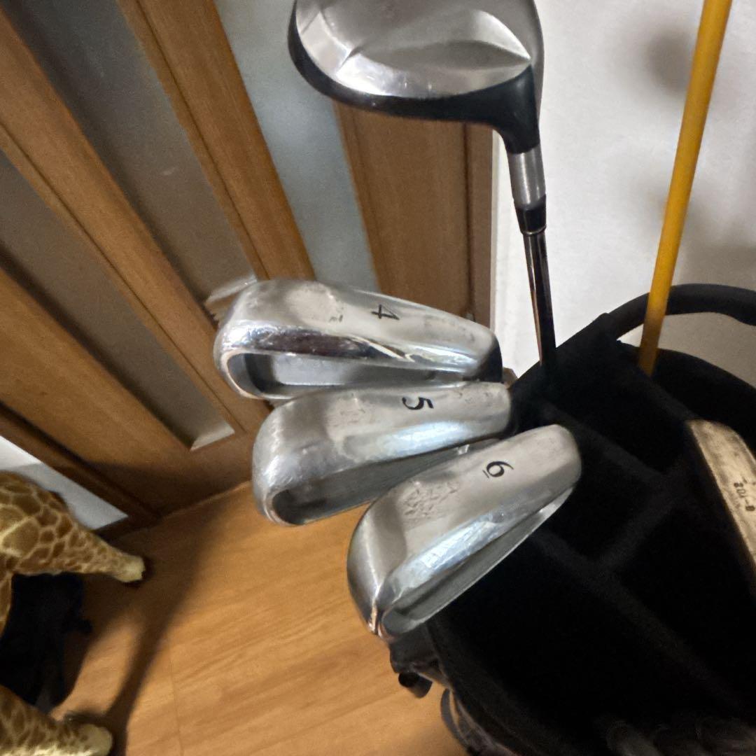 Puma キャディバッグ　ゴルフクラブセット　12本　初心者