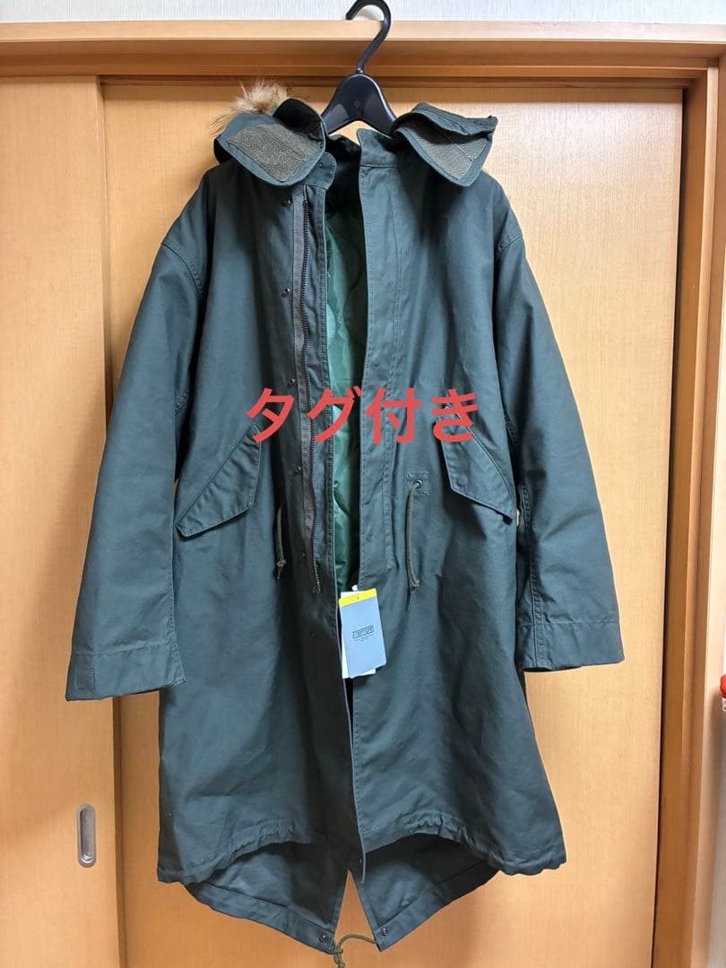 (タグ付き) monkey timeバックサテン キルト ライナー モッズコート