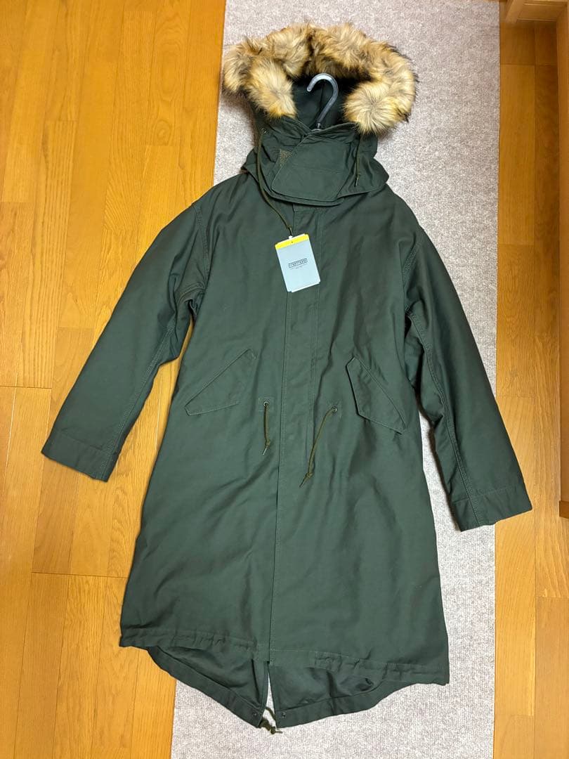 (タグ付き) monkey timeバックサテン キルト ライナー モッズコート