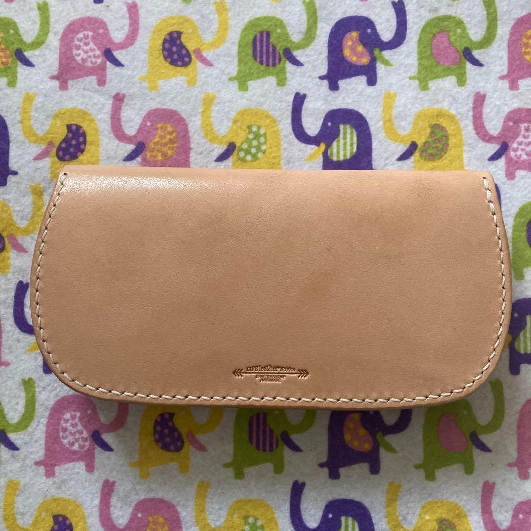 半額以下　年末最終値下げ　ロングウォレット BWL-B ヌメ革長財布