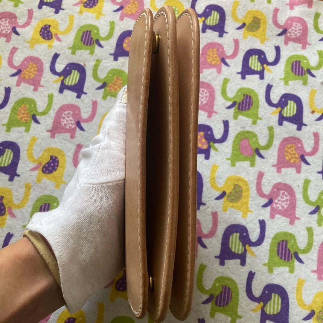 半額以下　年末最終値下げ　ロングウォレット BWL-B ヌメ革長財布