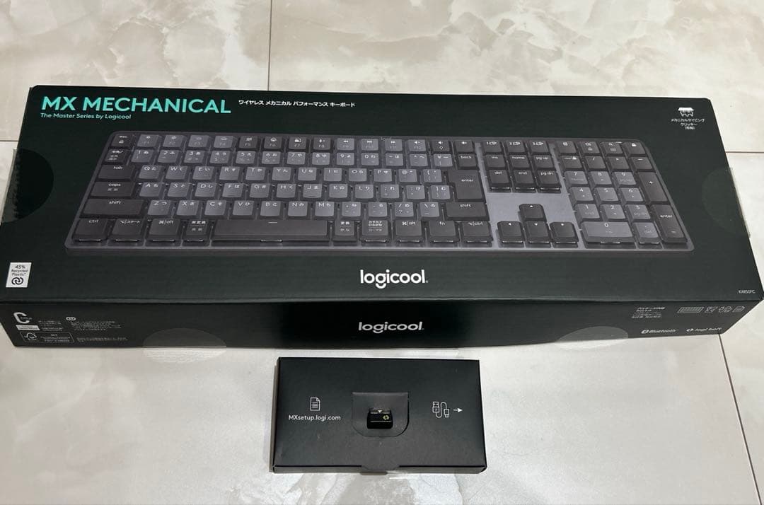 【美品】【青軸】ロジクール MX Mecahicgl フルサイズ キーボード