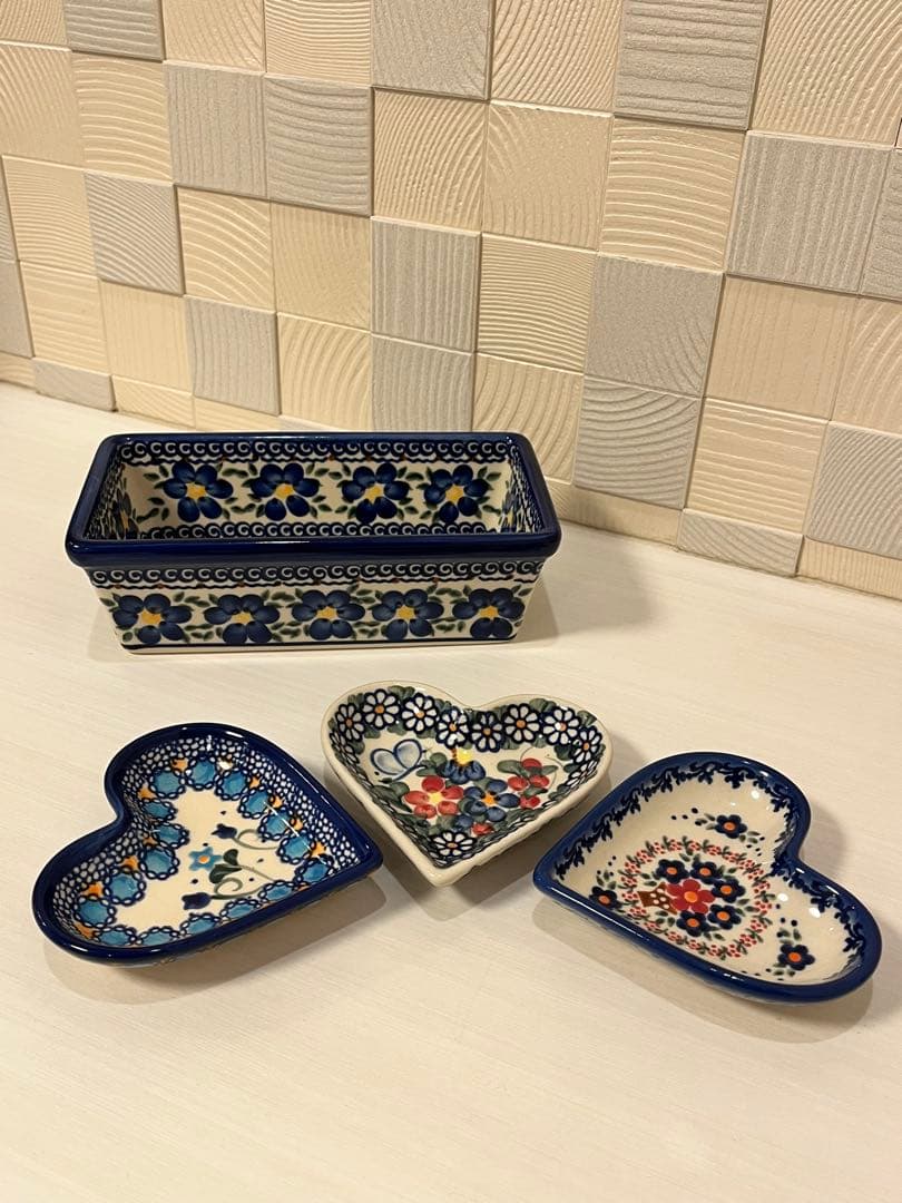 新品未使用　ポーリッシュポタリー　ポーランド食器　ポーランド陶器