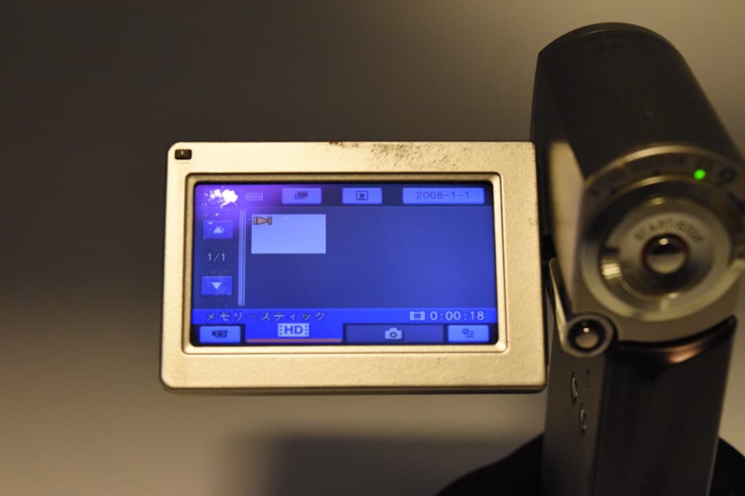 希少動作品 SONY デジタルビデオカメラ ハンディカム HDR-TG1