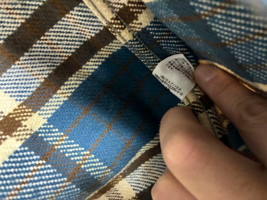 WAREHOUSE ネルシャツ M(15-15 1/2) 2枚セット