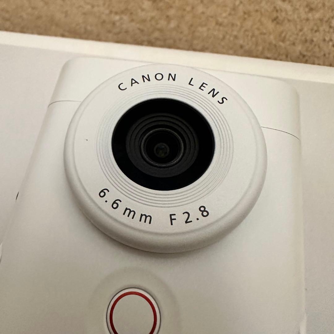 【美品】Canon (キヤノン) PowerShot V10 ホワイト