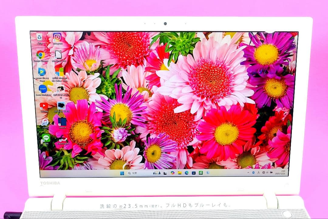 高速SSD500✨i5✨ブルーレイ✨オフィス✨フルHD✨カメラ付ノートパソコン