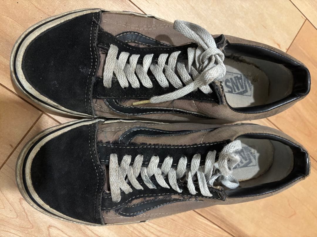 90s USA製 VANS オールドスクール RAD ブラック×グレースウェード