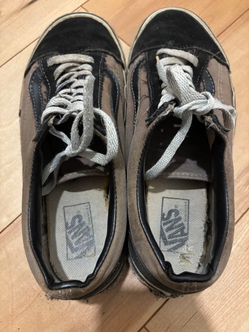 90s USA製 VANS オールドスクール RAD ブラック×グレースウェード