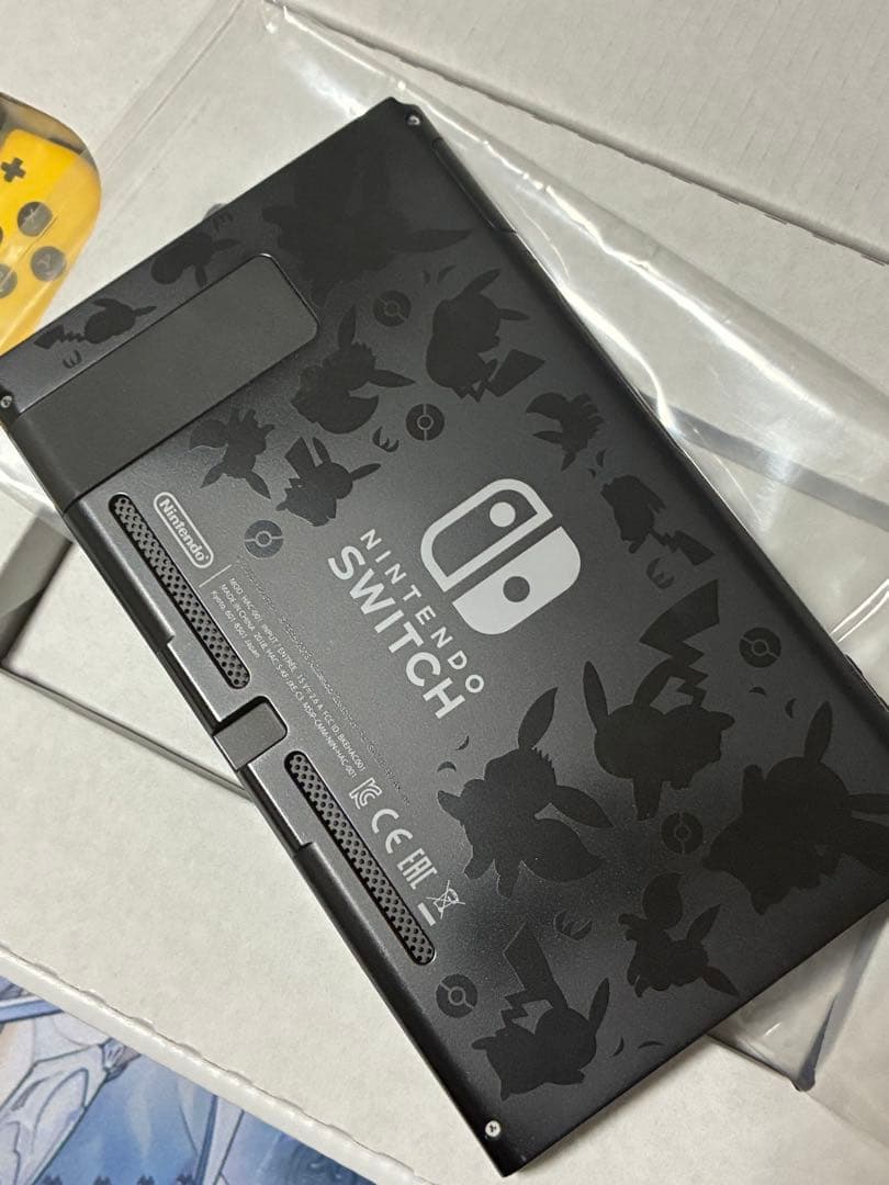 【操作不良/内バッテリー劣化】ポケモン Switch ピカブイ 本体 付属品完備