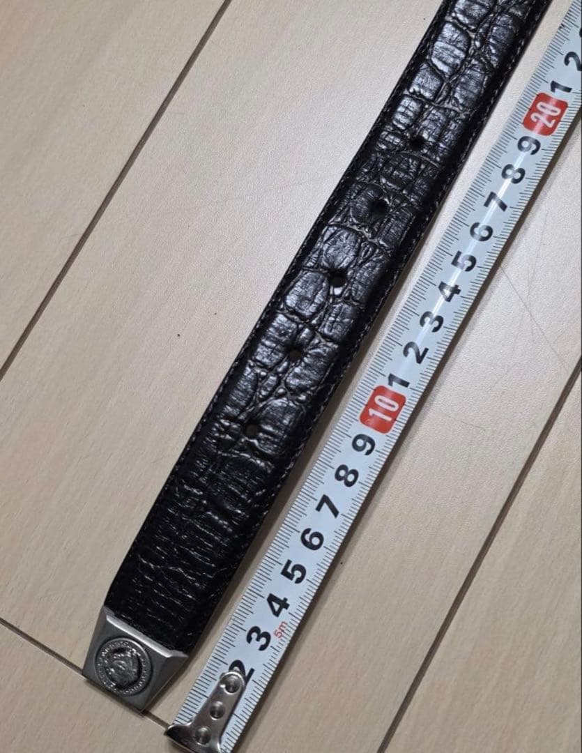 VERSACE ヴェルサーチ ４連本革ベルト