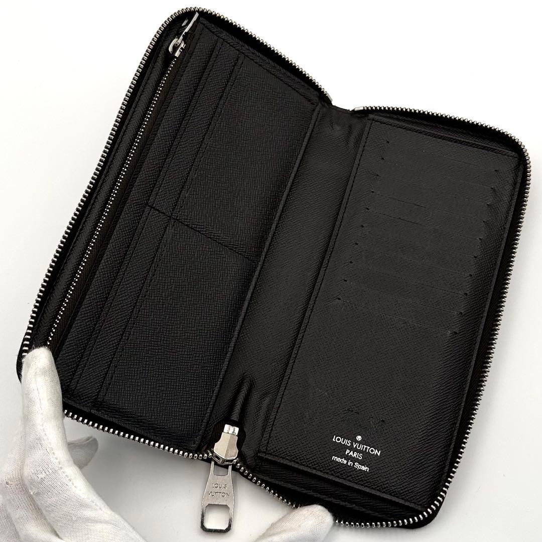 【極美品】ルイヴィトン ダミエ エベヌ ジッピーウォレット ヴェルティカル 財布