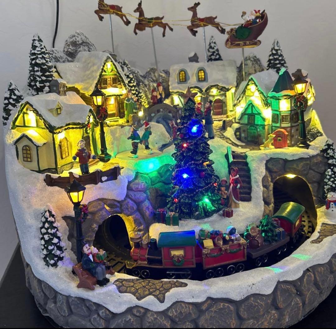 クリスマス LED 置物 音楽 コストコ