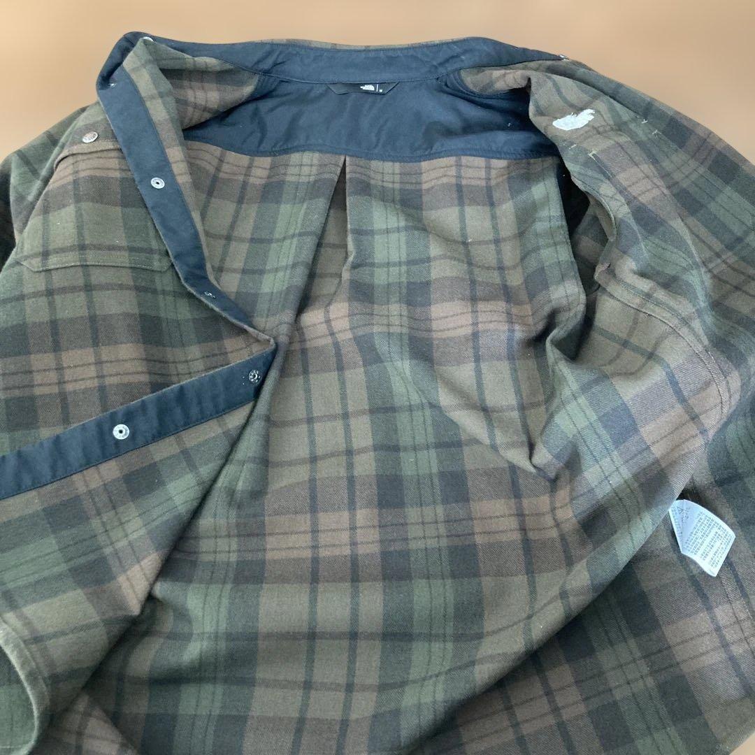 ノースフェイス　NR62330R ブラックシークリークシャツ　M ほぼ未使用