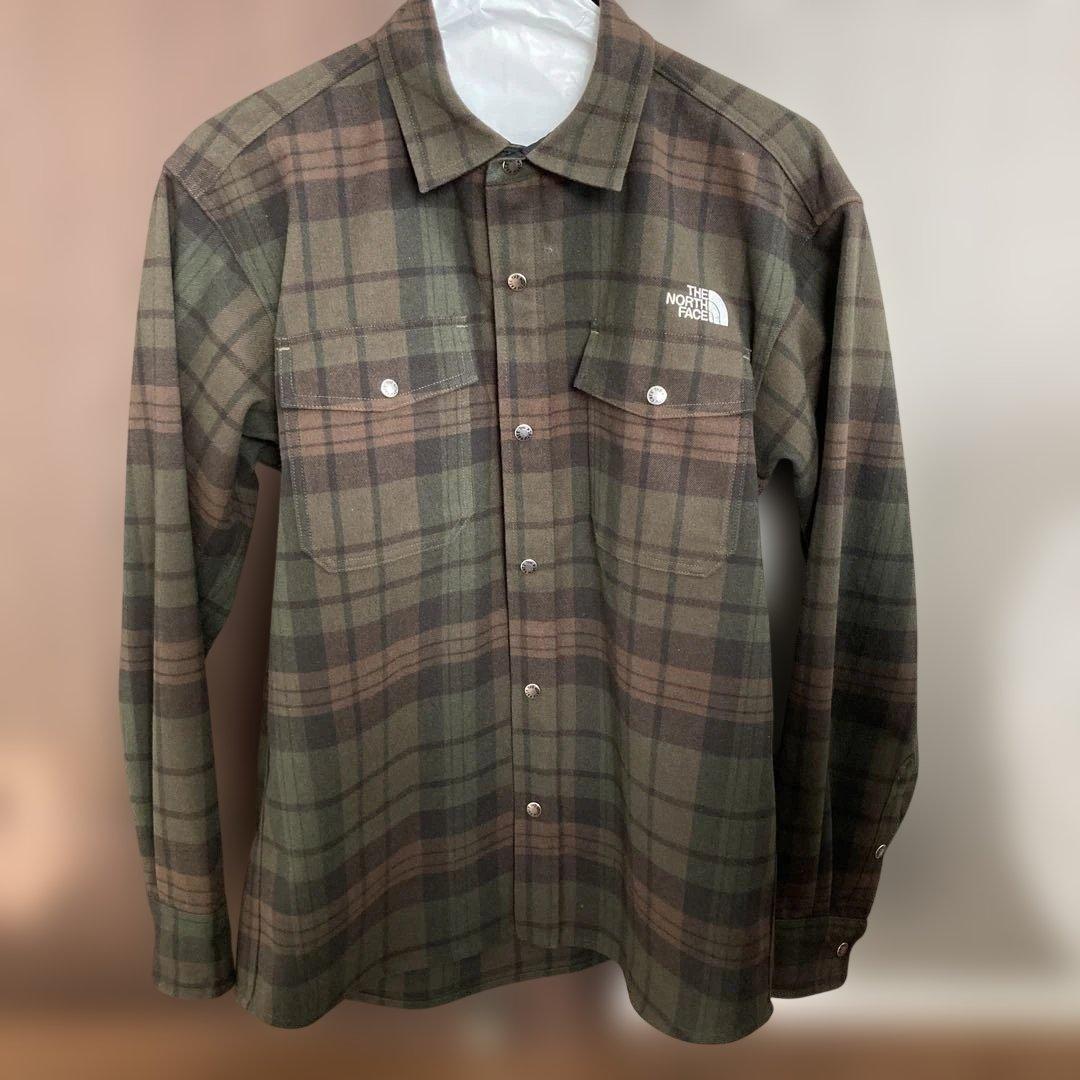 ノースフェイス　NR62330R ブラックシークリークシャツ　M ほぼ未使用