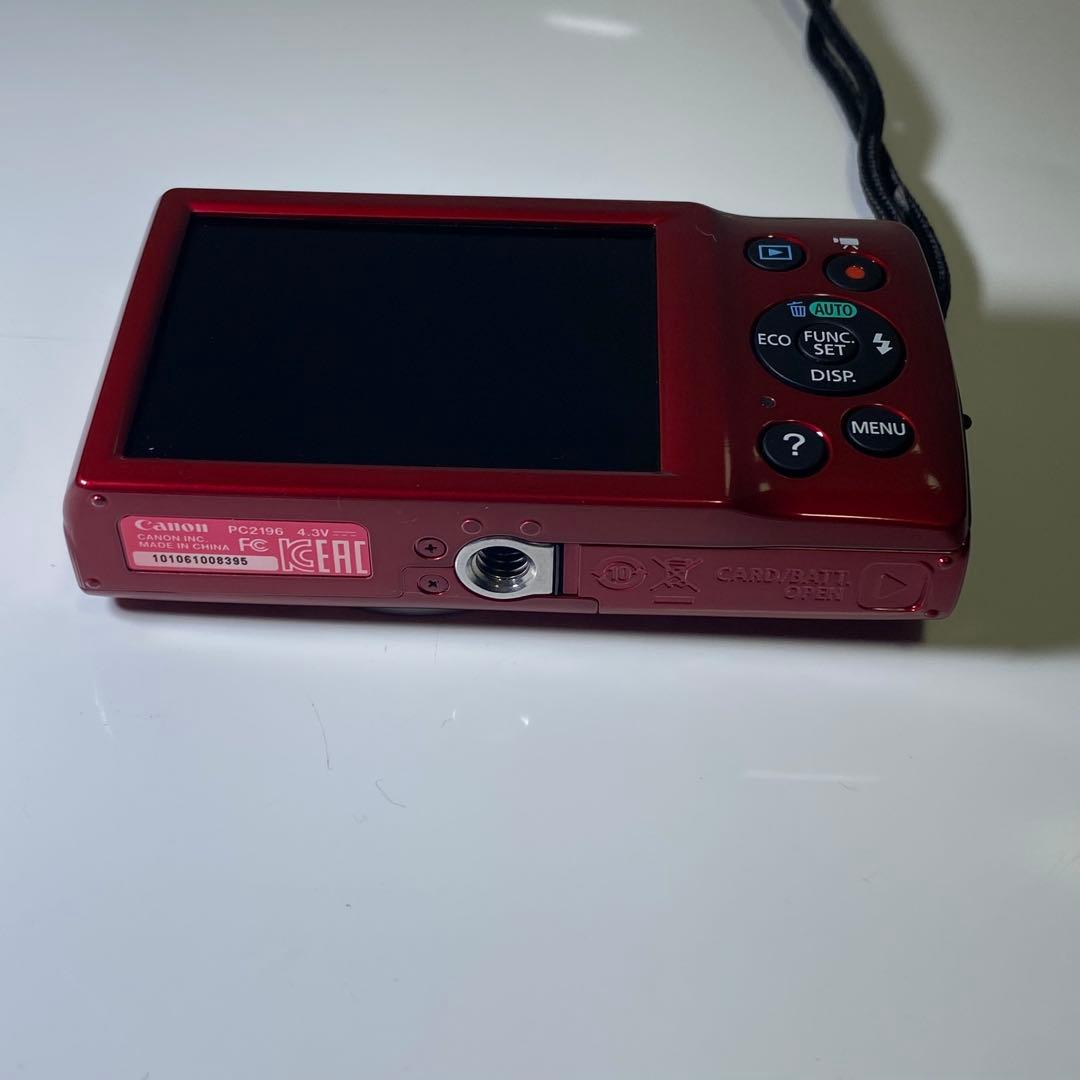 美品✨Canon IXY 160 コンパクトデジタルカメラ レッド