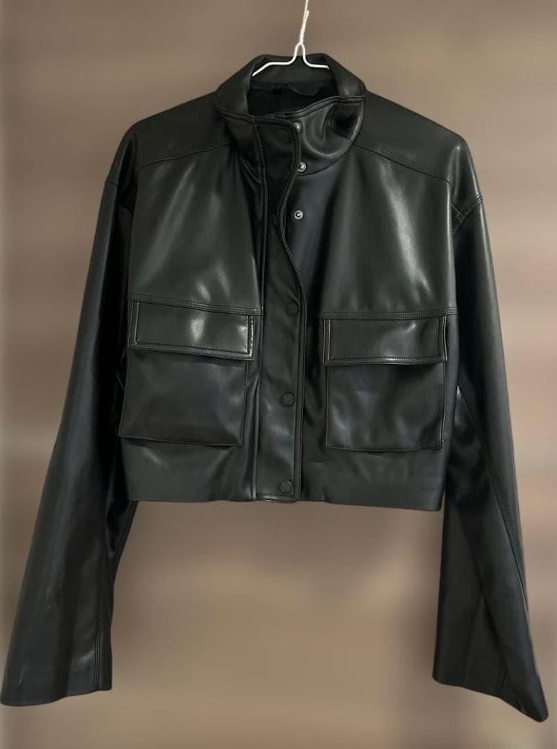 alo Faux Leather Power Hour ジャケット