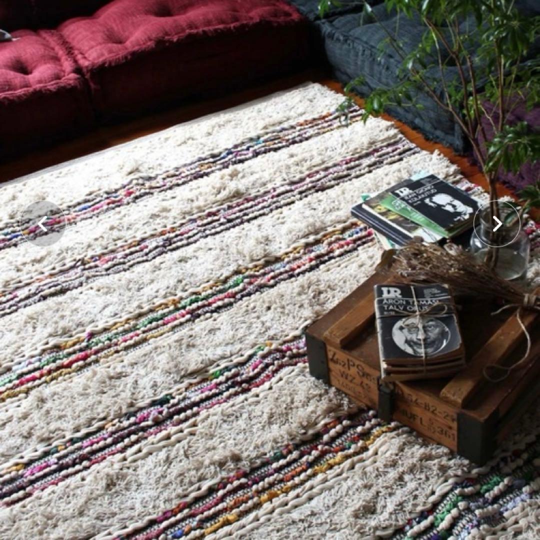 a.depeche アデペシュ ラグ 1400×200cm