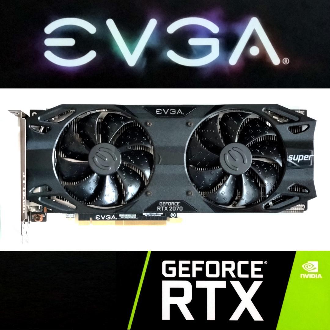 グラフィックボード・グラボ・ビデオカード GeForce RTX2070Super Black EVGA 8GB