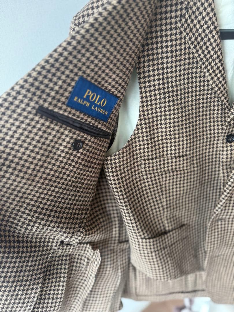 Polo Ralph Lauren ハウンドトゥース ビジネスジャケット