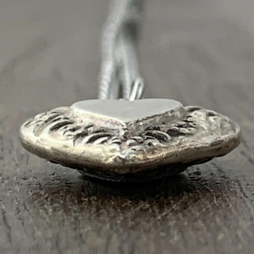 スウィートハートジュエリー両面デザイン 渦巻 シルバー ヴィンテージ ネックレス