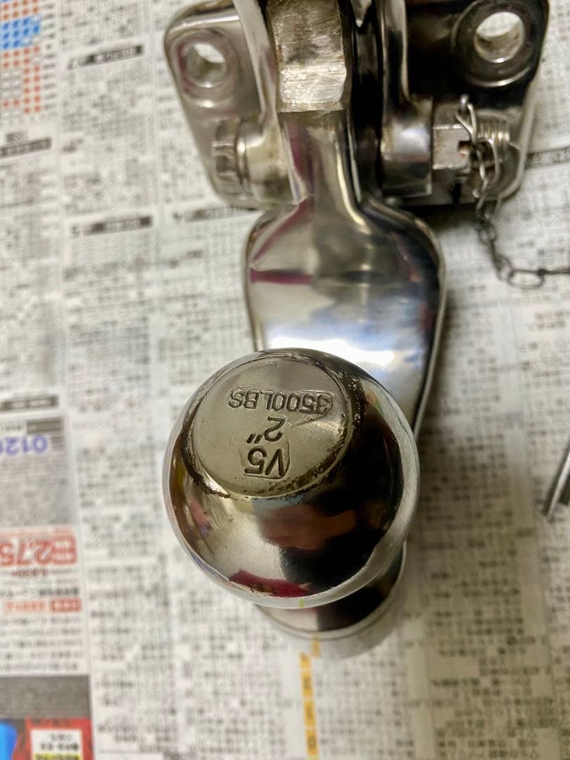 ピントルフック ヒッチメンバー ステンレス ランドクルーザー