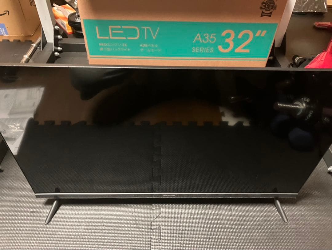 Hisense 32型テレビ 32A35G ダブルチューナー 裏番組録画対応