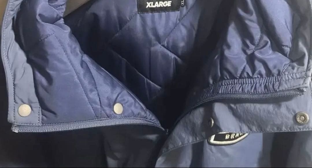 X-LARGE NYLON PUFFER JACKET XL エクストララージ
