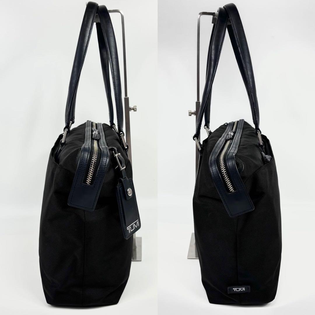 ✨激レア✨TUMI 日本限定 トートバッグ JARVIS ブラック 肩掛け　紺色