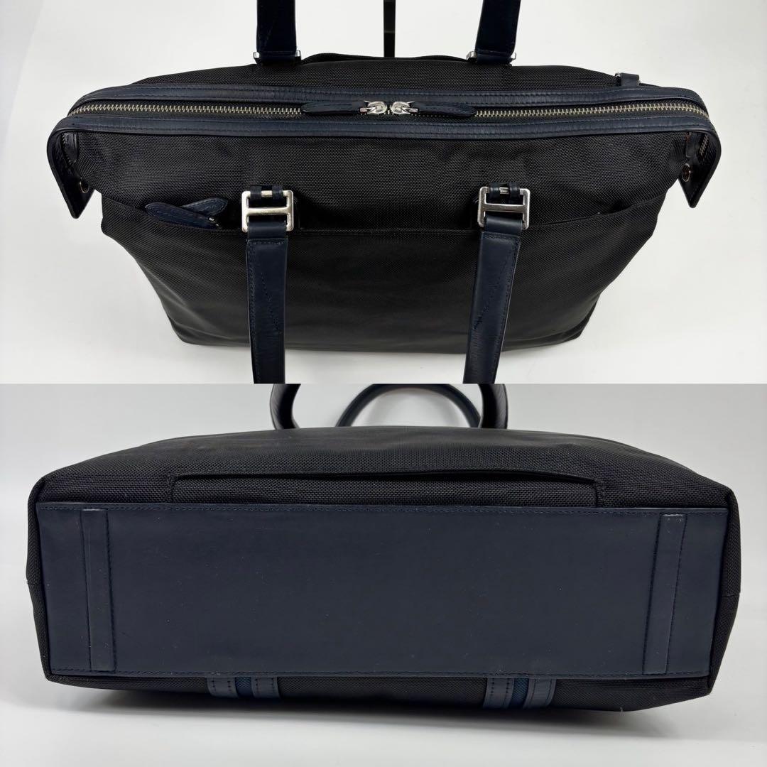 ✨激レア✨TUMI 日本限定 トートバッグ JARVIS ブラック 肩掛け　紺色