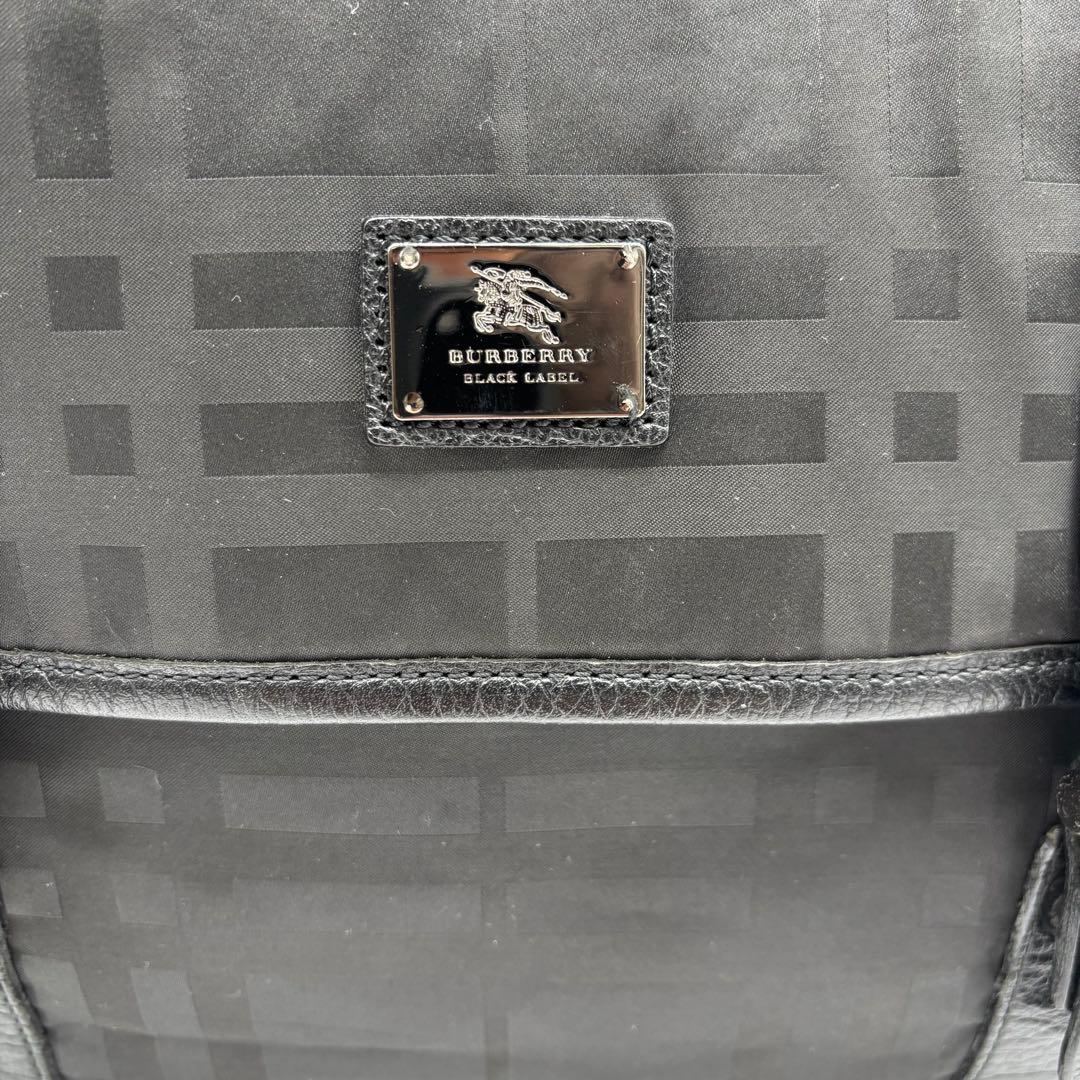 ✨極美品✨ バーバリー ブラックレーベル メッセンジャー ショルダー バッグ 黒
